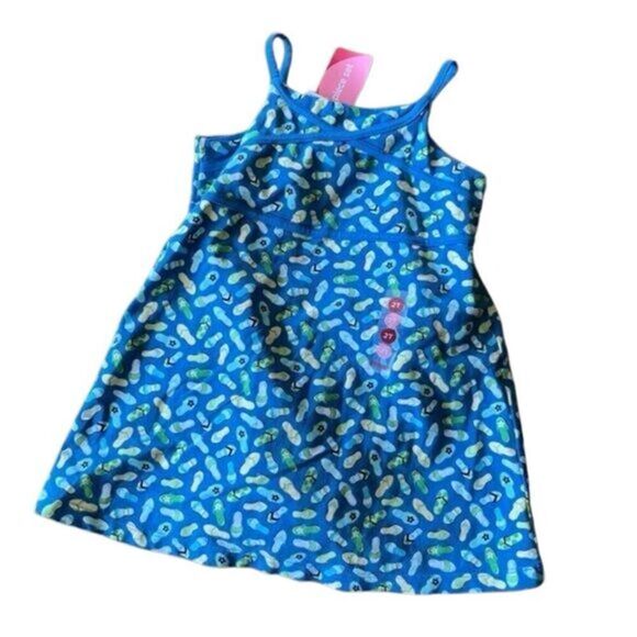 Gymboree Pool Party Flip Flops Two Piece Outfit NWT - Picture 1 of 7